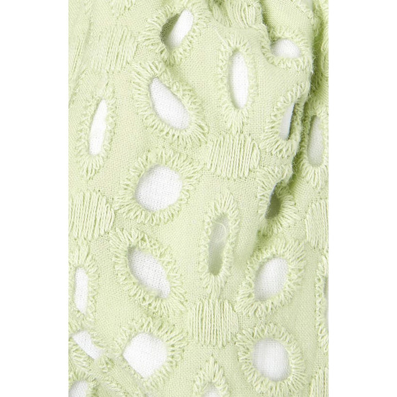 Lele Sadoughi Eyelet Bow Headband Sage Green NWOT - Picture 5 of 14